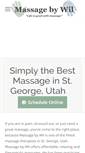 Mobile Screenshot of massagebywil.com